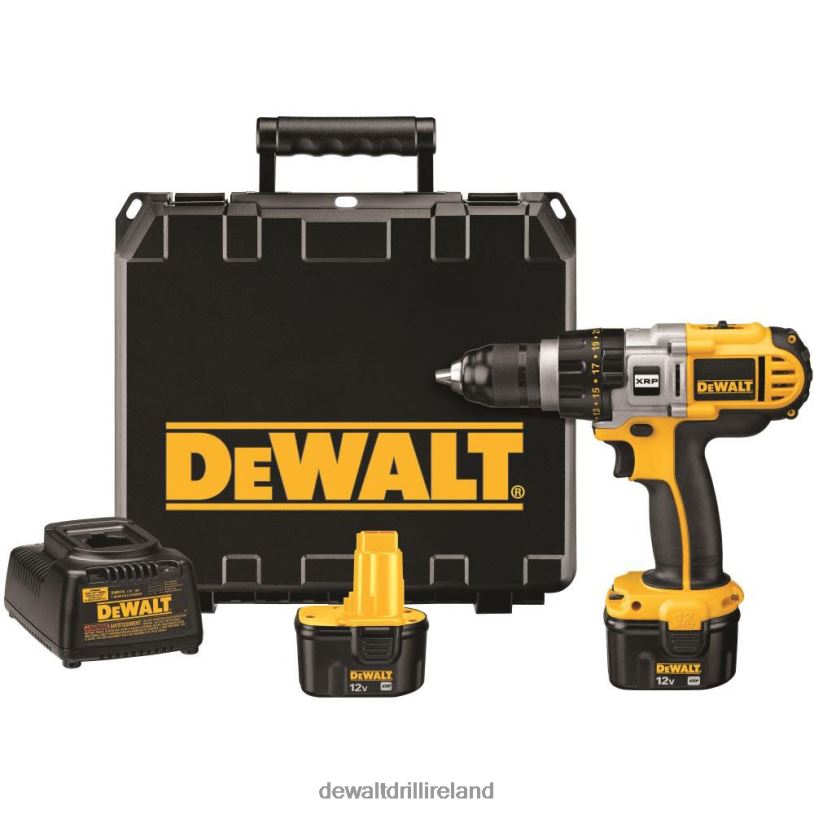1/2in 12V CORDLESS XRP Drill/Driver KIT-DCD910KX (DCD910KX) DEWALT 08Z0J199 Tools
