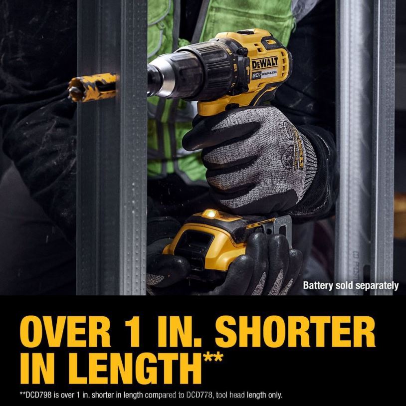 20V MAX Brushless Cordless 1/2in Hammer Drill (Bare Tool) DEWALT 08Z0J99 Tools
