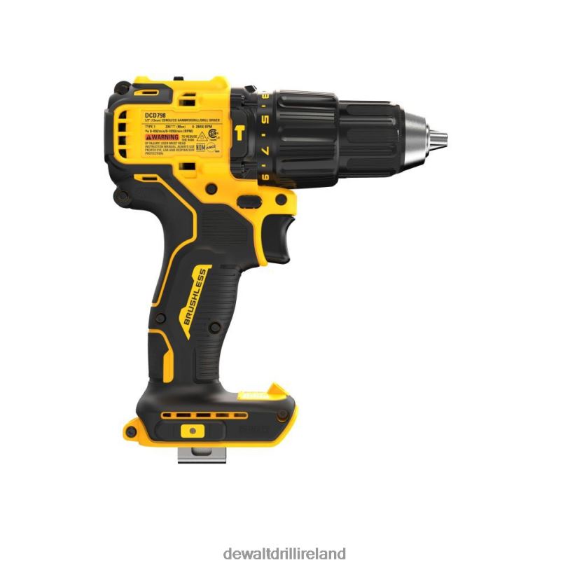 20V MAX Brushless Cordless 1/2in Hammer Drill (Bare Tool) DEWALT 08Z0J99 Tools