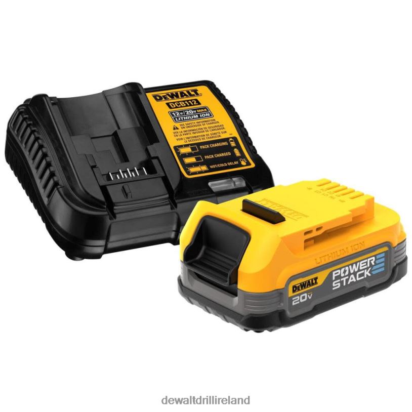 ATOMIC Compact Drill Driver with POWERSTACK 20V MAX Battery & Charger Kit Bundle DEWALT 08Z0J160 Tools
