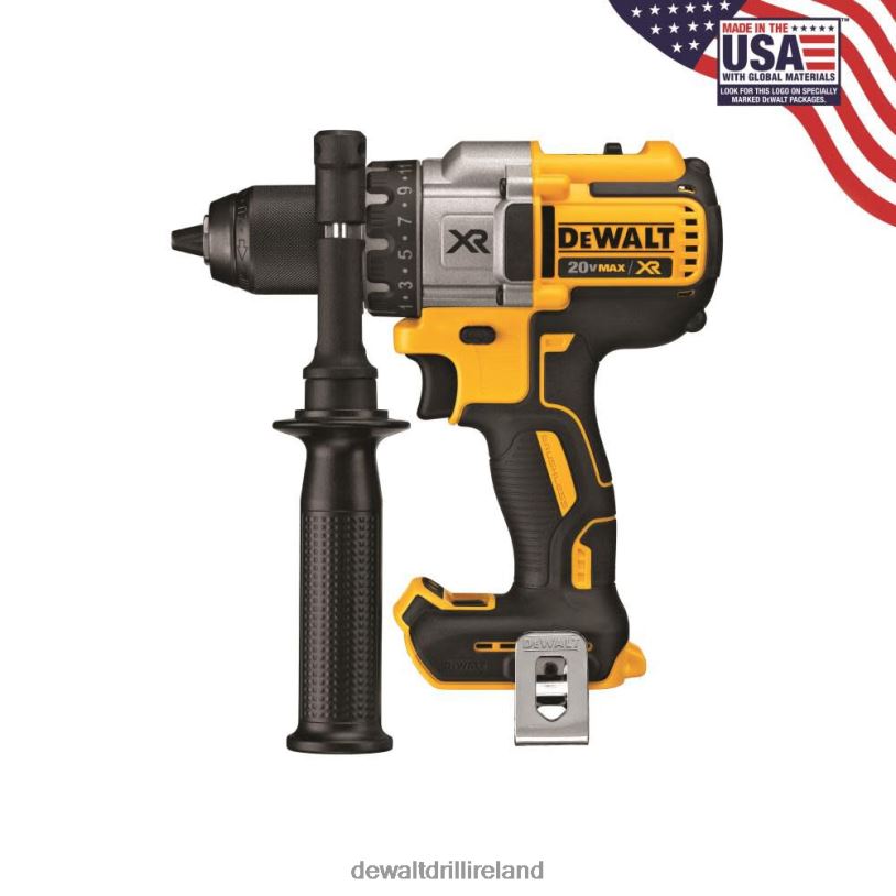 DCD991B - 20V MAX XR LITHIUM ION BRUSHLESS 3-SPEED DRILL/DRIVER (Bare Tool) DEWALT 08Z0J28 Tools