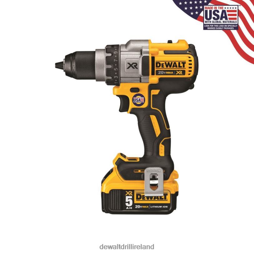 DCD991P2 - 20V MAX XR LITHIUM ION BRUSHLESS 3-SPEED DRILL/DRIVER KIT DEWALT 08Z0J64 Tools