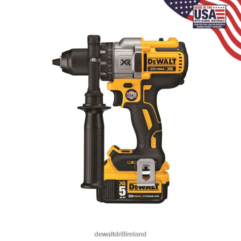 DCD991P2 - 20V MAX XR LITHIUM ION BRUSHLESS 3-SPEED DRILL/DRIVER KIT DEWALT 08Z0J64 Tools