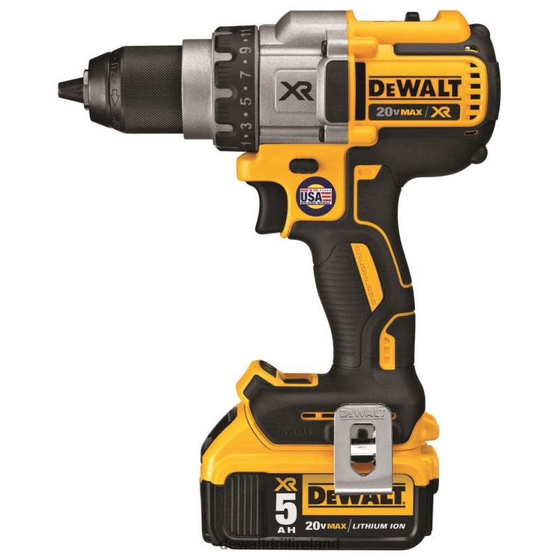 DCD991P2 - 20V MAX XR LITHIUM ION BRUSHLESS 3-SPEED DRILL/DRIVER KIT DEWALT 08Z0J64 Tools