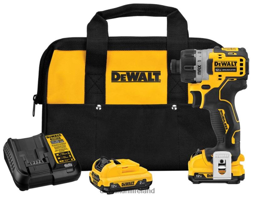 1/4-in 12V Max Brushless Cordless Screwdriver Kit DEWALT 08Z0J30 Tools