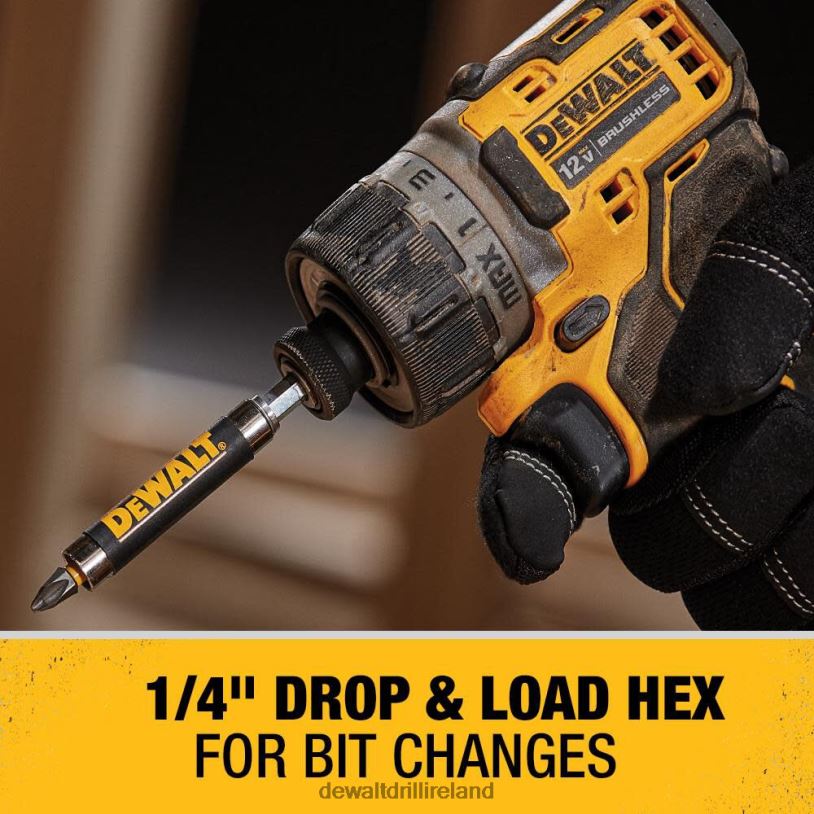 1/4-in 12V Max Brushless Cordless Screwdriver Kit DEWALT 08Z0J30 Tools