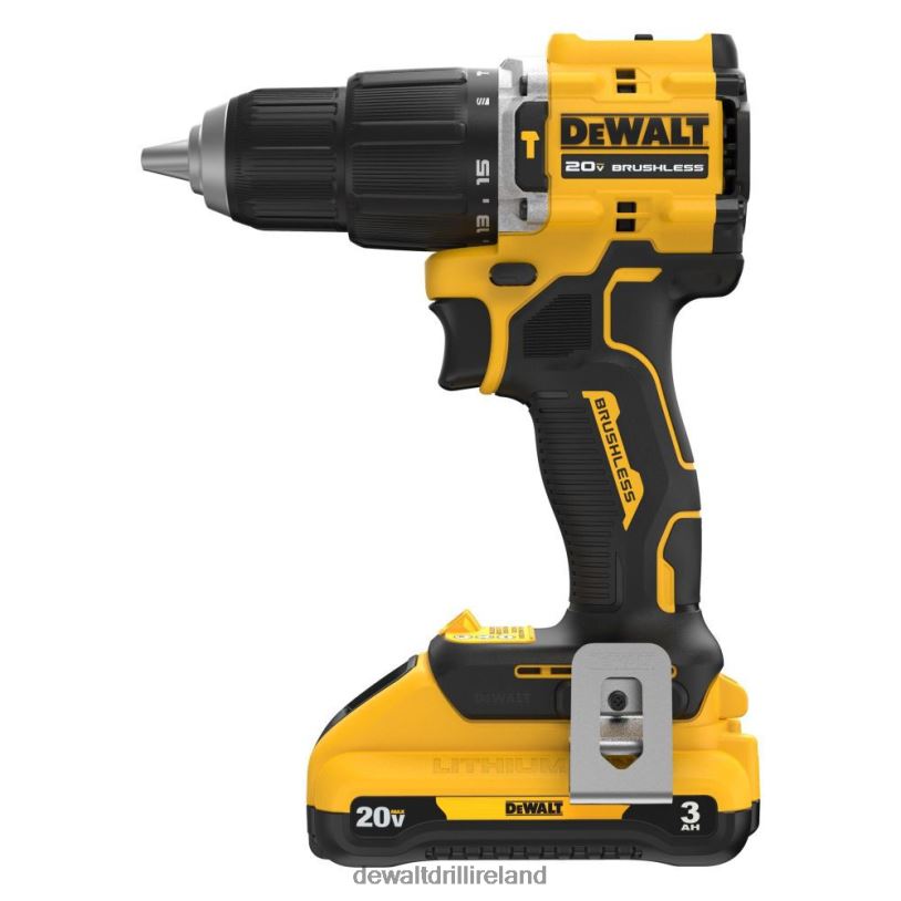20V MAX 1/2in Hammer Drill ATOMIC COMPACT SERIES Cordless Kit DEWALT 08Z0J51 Tools