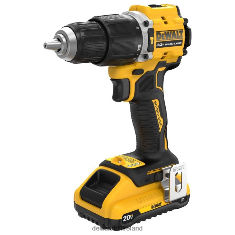 20V MAX 1/2in Hammer Drill ATOMIC COMPACT SERIES Cordless Kit DEWALT 08Z0J51 Tools