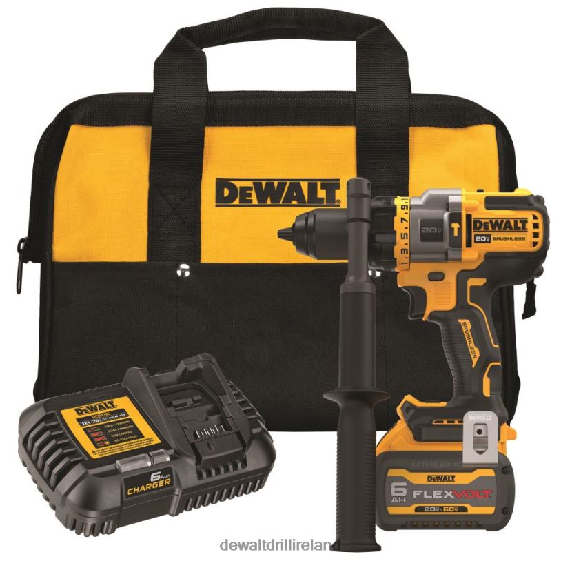 20V MAX 1/2in Hammer Drill/Driver with FLEXV ADVANTAGE Kit DEWALT 08Z0J179 Tools
