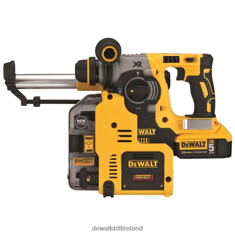 20V MAX 1in Rotary Hammer with Dust Collection Kit DEWALT 08Z0J96 Tools