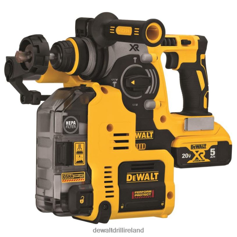 20V MAX 1in Rotary Hammer with Dust Collection Kit DEWALT 08Z0J96 Tools