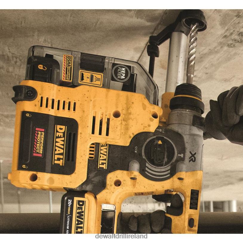 20V MAX 1in Rotary Hammer with Dust Collection Kit DEWALT 08Z0J96 Tools