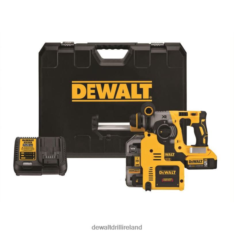 20V MAX 1in Rotary Hammer with Dust Collection Kit DEWALT 08Z0J96 Tools
