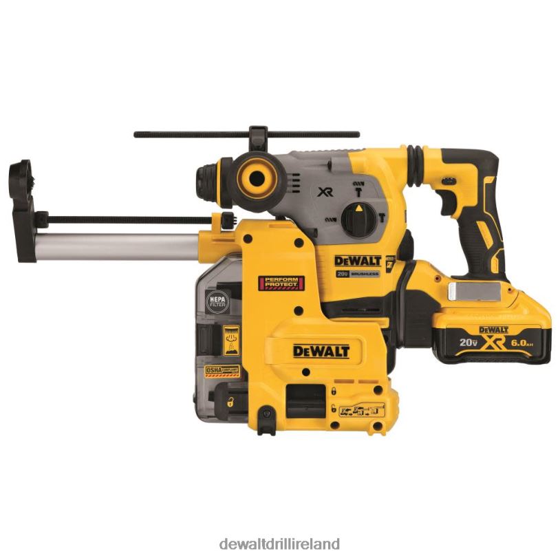 20V MAX XR 1-1/8in SDS Plus Rotary Hammer Kit with Dust Collection DEWALT 08Z0J137 Tools