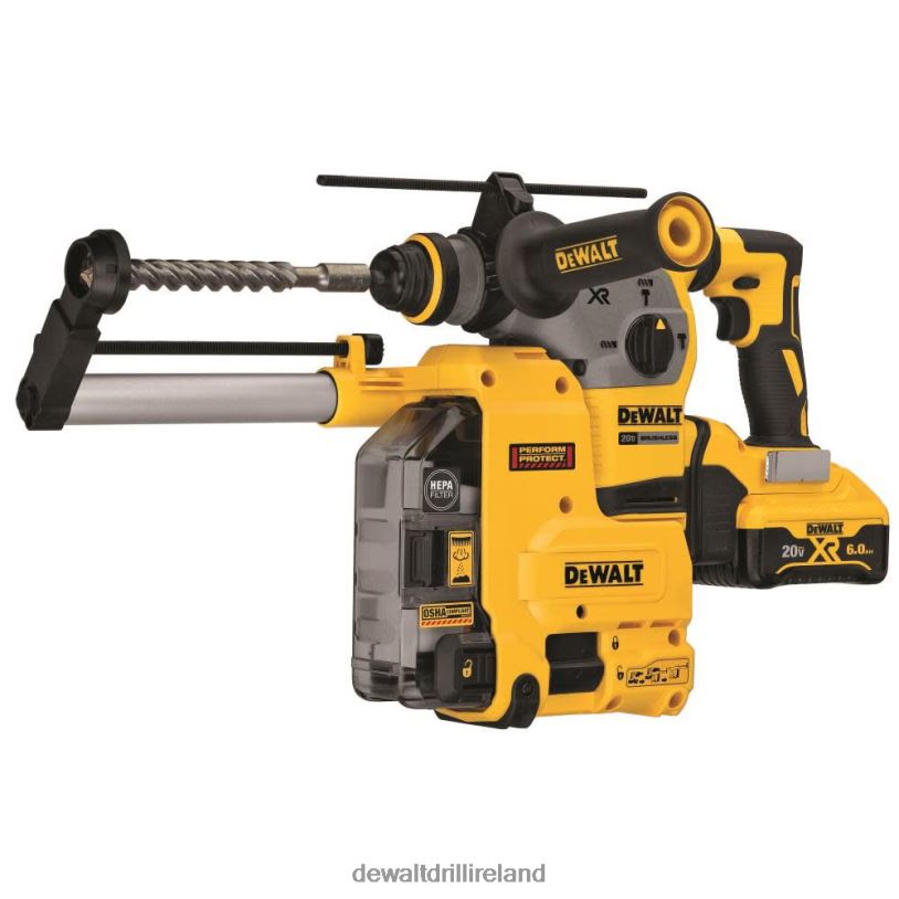 20V MAX XR 1-1/8in SDS Plus Rotary Hammer Kit with Dust Collection DEWALT 08Z0J137 Tools