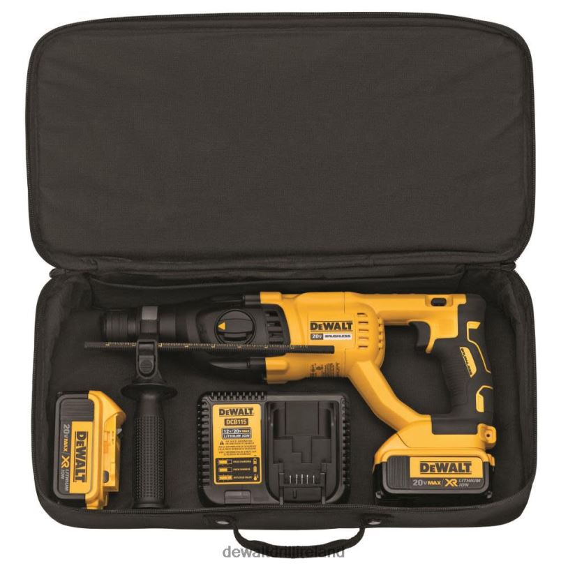 20V MAX XR Brushless 1-in D-Handle Rotary Hammer Kit DEWALT 08Z0J153 Tools