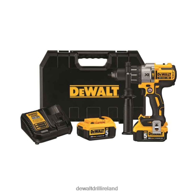 20V MAX XR LITHIUM ION BRUSHLESS 3-SPEED HAMMERDRILL KIT DEWALT 08Z0J23 Tools