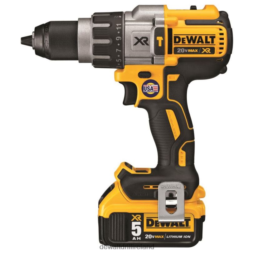 20V MAX XR LITHIUM ION BRUSHLESS 3-SPEED HAMMERDRILL KIT DEWALT 08Z0J23 Tools