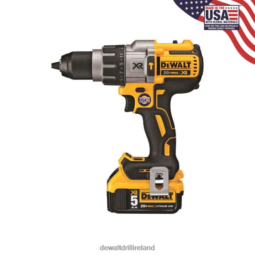 20V MAX XR LITHIUM ION BRUSHLESS 3-SPEED HAMMERDRILL KIT DEWALT 08Z0J23 Tools