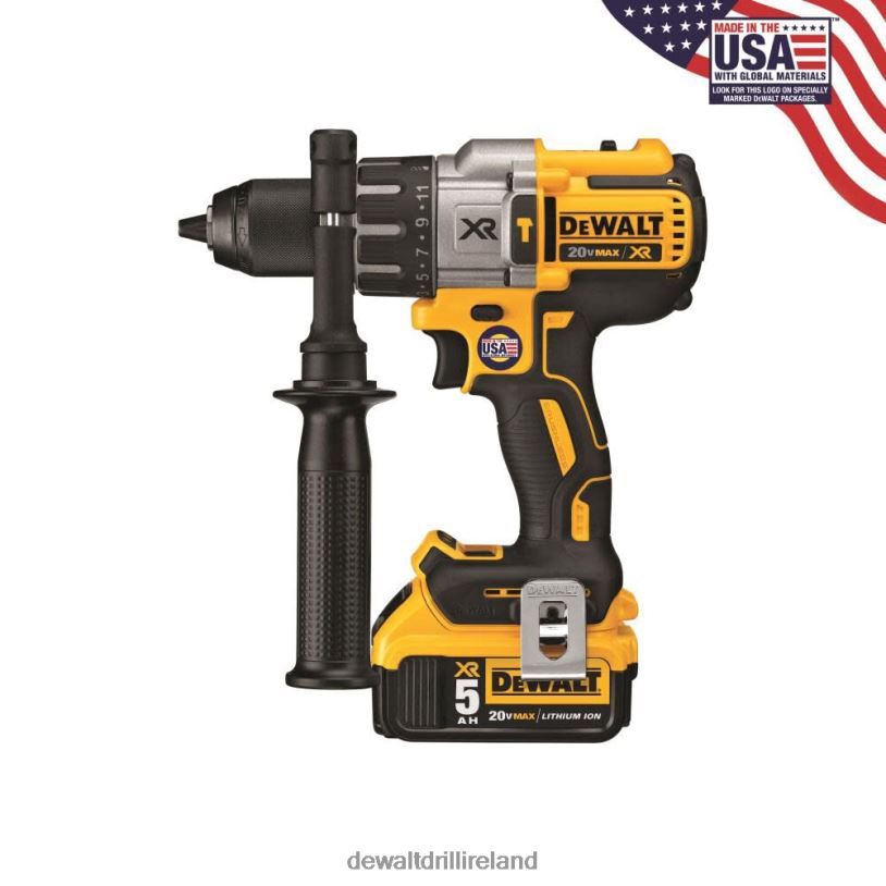 20V MAX XR LITHIUM ION BRUSHLESS 3-SPEED HAMMERDRILL KIT DEWALT 08Z0J23 Tools