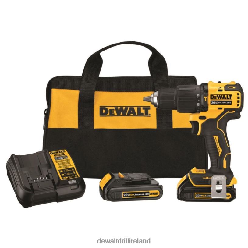 ATOMIC 20V MAX Compact 1/2in Hammer Drill/Driver Kit DEWALT 08Z0J116 Tools