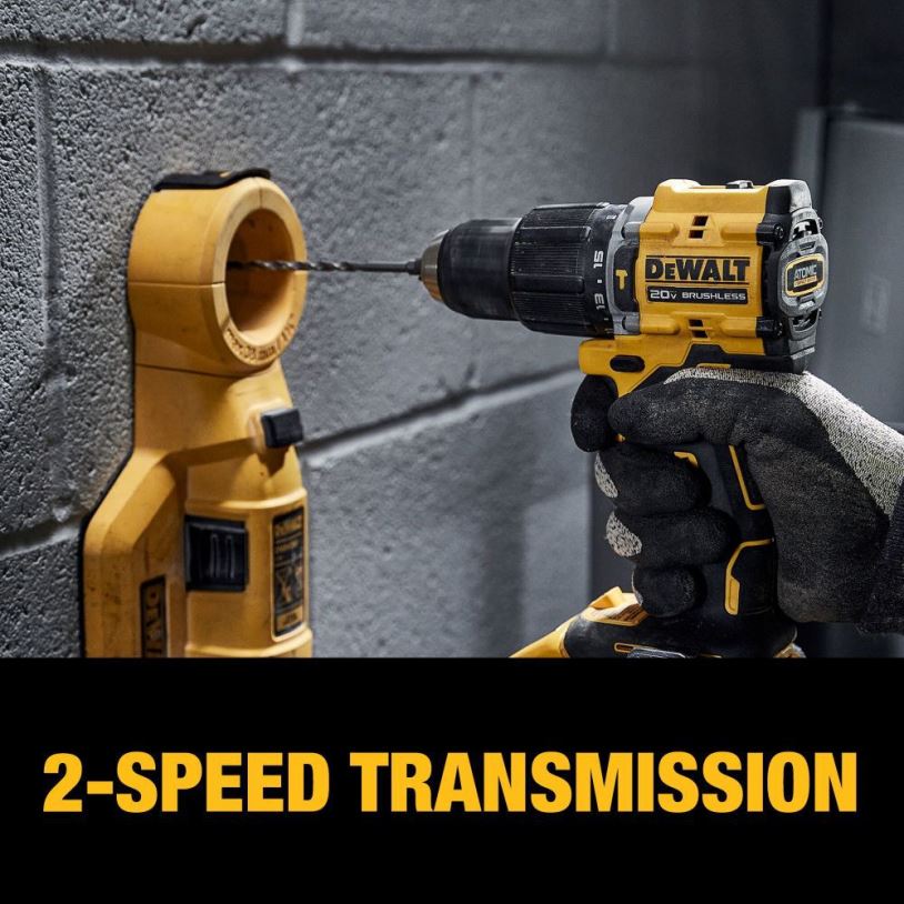 ATOMIC COMPACT SERIES 20V MAX Brushless Cordless 1/2in Hammer Drill (Bare Tool) DEWALT 08Z0J92 Tools