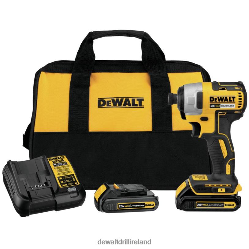20V MAX Brushless 1/4 in. Cordless Impact Driver Kit DEWALT 08Z0J35 Tools