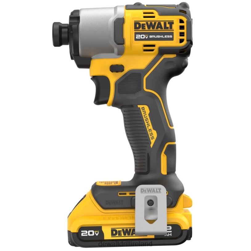 20V MAX Brushless Cordless 1/4 in Impact Driver Kit DEWALT 08Z0J84 Tools