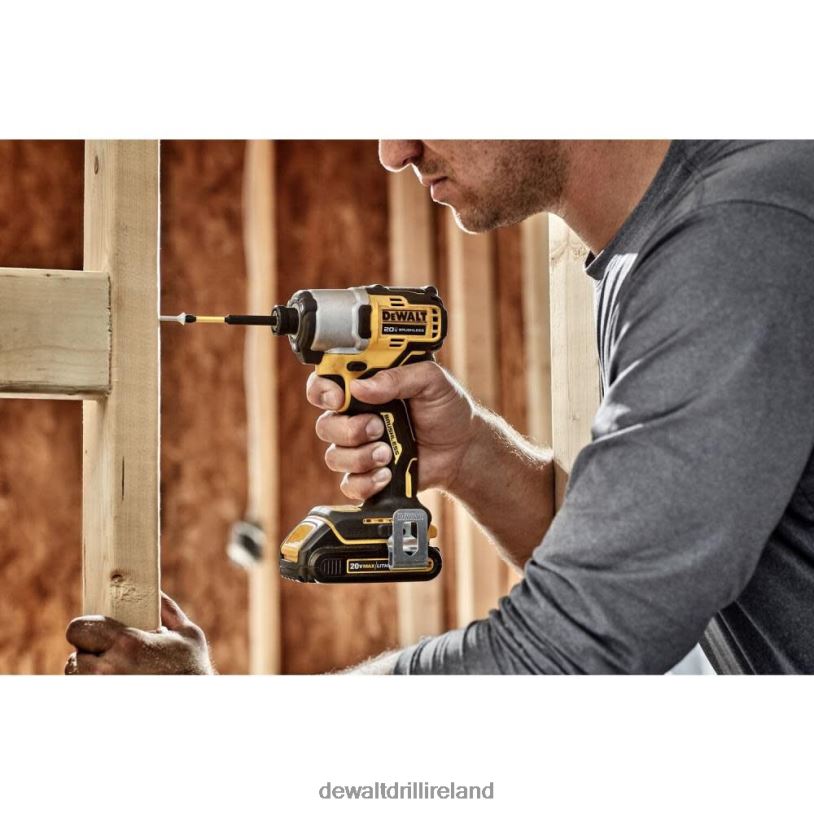 20V MAX Impact Driver 1/4in Brushless Cordless (Bare Tool) DEWALT 08Z0J147 Tools