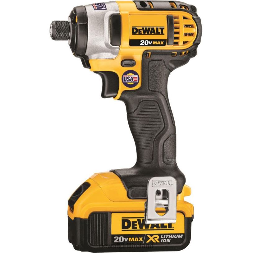 20V MAX Lithium Ion Impact Driver Kit DEWALT 08Z0J120 Tools