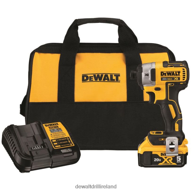20V MAX XR 1/4in 3-Speed Impact Driver Kit DEWALT 08Z0J186 Tools