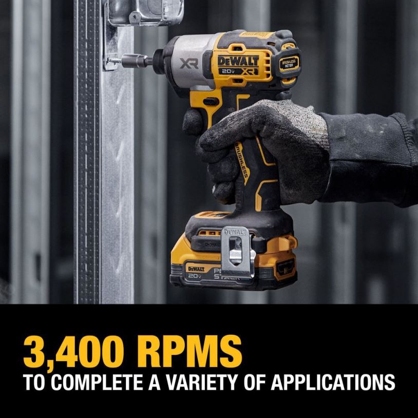 20V MAX XR 1/4in Impact Driver Kit DEWALT 08Z0J7 Tools