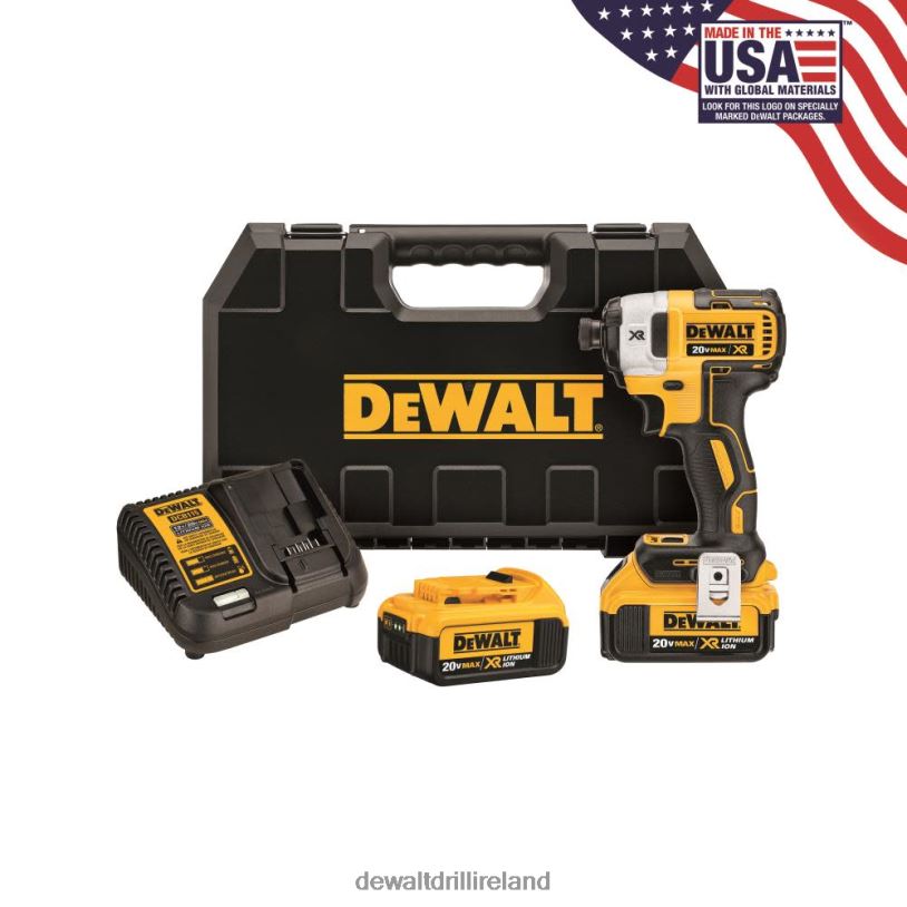 20V MAX XR Brushless 1/4-In 3-Speed Impact Driver DEWALT 08Z0J86 Tools