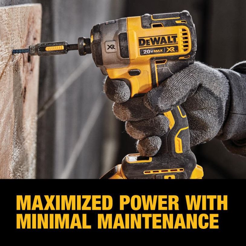 20V MAX XR Brushless 1/4-in 3-Speed Impact Driver (Bare Tool) DEWALT 08Z0J47 Tools