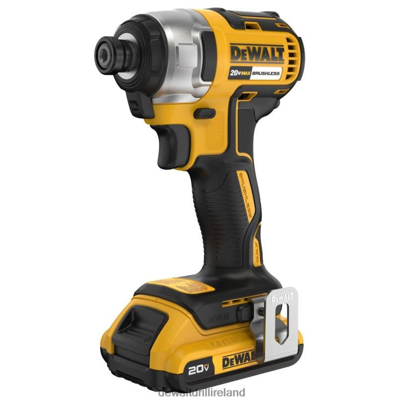 20V MAX* XTREME Cordless Brushless 1/4 in Impact Driver Drill Kit DEWALT 08Z0J162 Tools