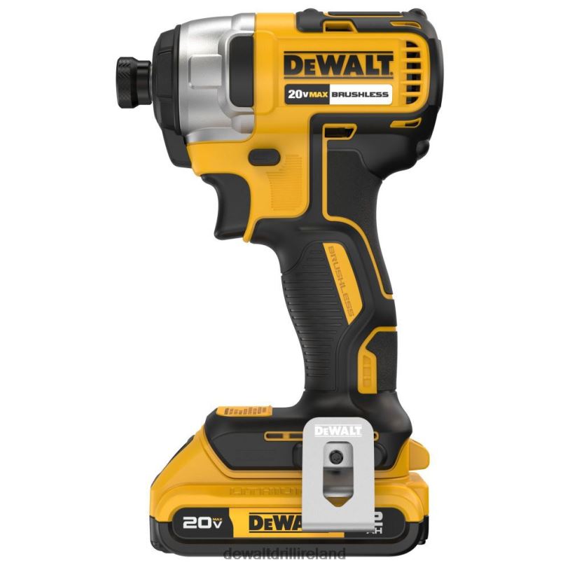 20V MAX* XTREME Cordless Brushless 1/4 in Impact Driver Drill Kit DEWALT 08Z0J162 Tools