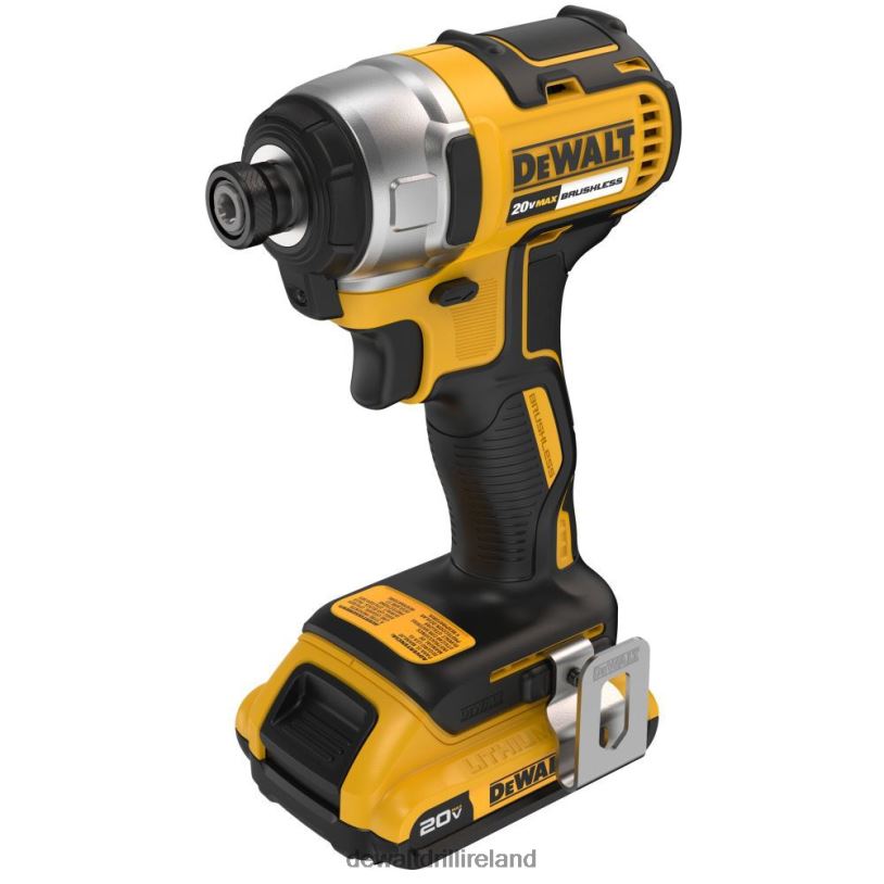 20V MAX* XTREME Cordless Brushless 1/4 in Impact Driver Drill Kit DEWALT 08Z0J162 Tools