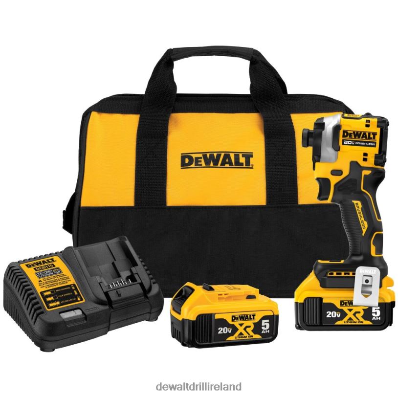 ATOMIC 20V MAX 1/4in Brushless Cordless 3-Speed Impact Driver DEWALT 08Z0J110 Tools