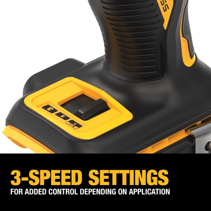 ATOMIC 20V MAX Impact Driver 1/4in 3 Speed (Bare Tool) DEWALT 08Z0J2 Tools