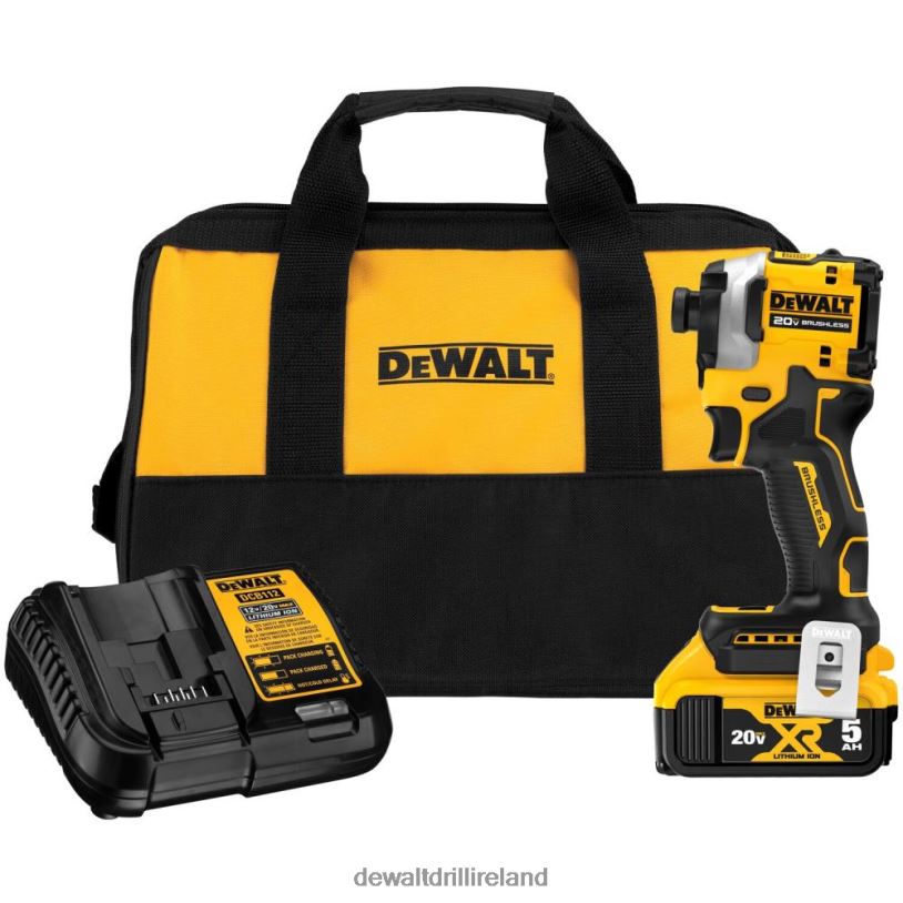 ATOMIC 20V MAX Impact Driver Kit 1/4in 3 Speed Brushless Cordless DEWALT 08Z0J14 Tools
