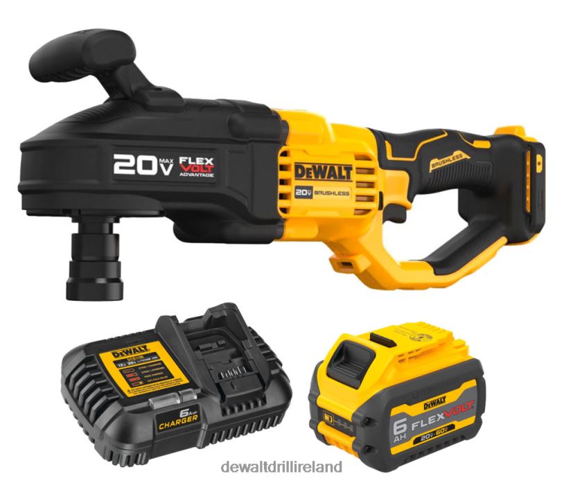 20V MAX 7/16" Compact Stud and Joist Drill with FLEXVOLT Start Kit Bundle DEWALT 08Z0J175 Tools