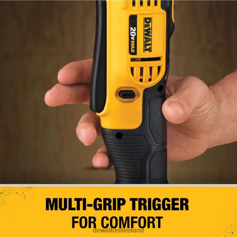 20 V MAX Lithium Ion 3/8-in Right Angle Drill/Driver (Bare Tool) DEWALT 08Z0J54 Tools