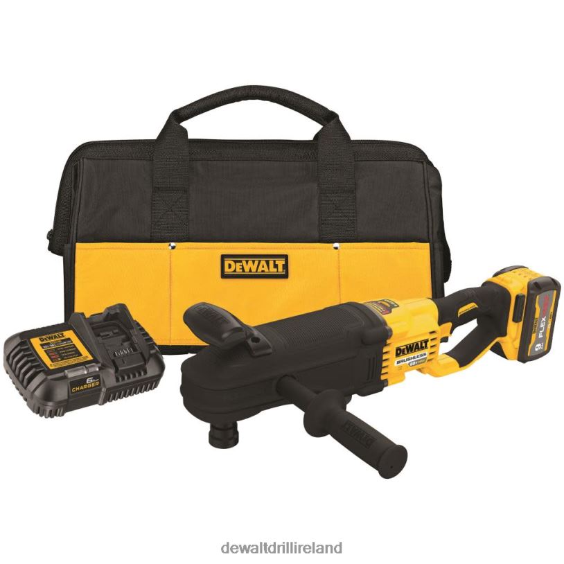 60V MAX Stud and Joist Drill Kit Brushless Quick-Change Chuck E-Clutch DEWALT 08Z0J183 Tools