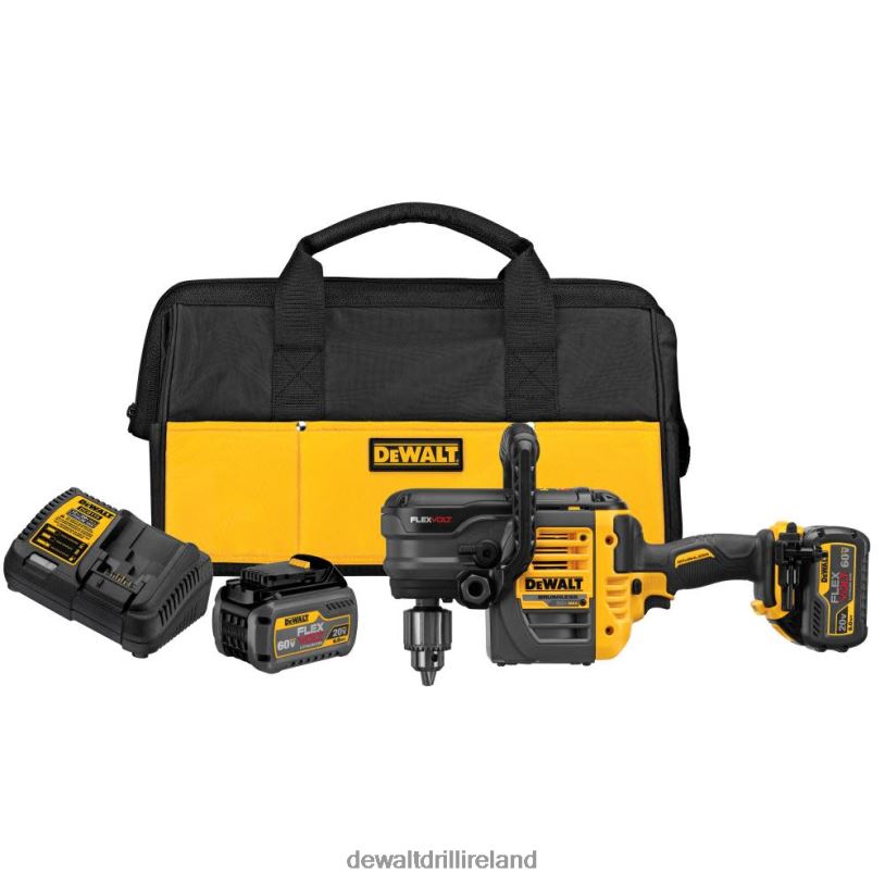 FLEXVOLT 60V MAX VSR Stud and Joist Drill Kit with E-Clutch System DEWALT 08Z0J44 Tools