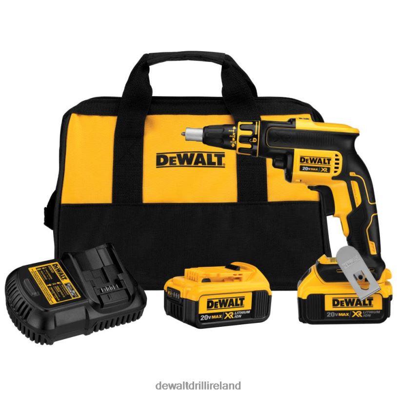 20 V MAX XR Li-ion Brushless Drywall Screwgun Kit (4.0Ah) DEWALT 08Z0J194 Tools