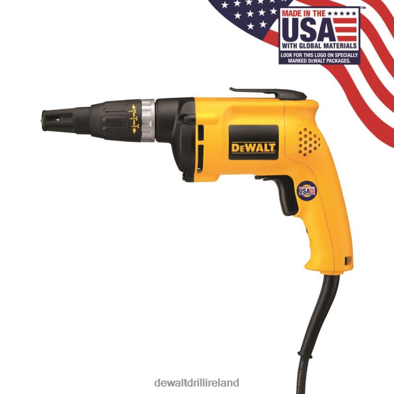 6-Amp 1/4-in Keyless Corded Drills DEWALT 08Z0J161 Tools