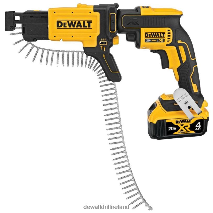 Drywall Screw Gun Kit with Collated Drywall Screwgun Attachment Kit DEWALT 08Z0J195 Tools